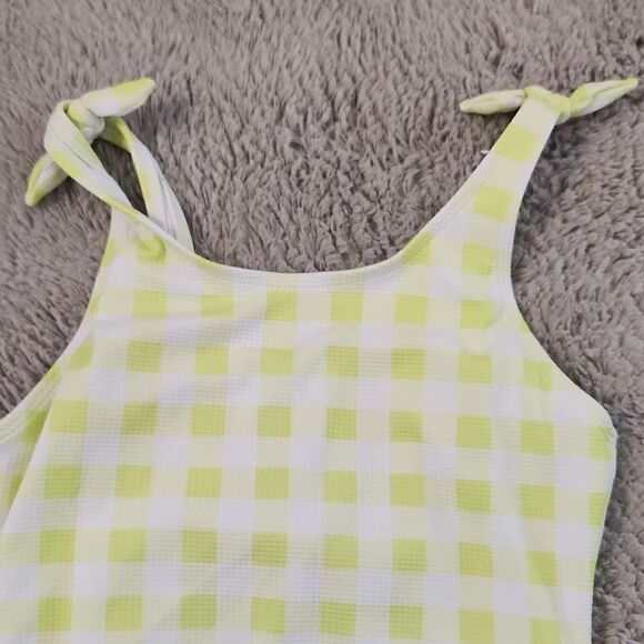 Cat & Jack girls swimsuit 14 fits closer to 12 - Picture 2 of 4